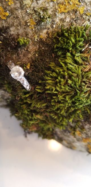 Anillo plata de ley,circonitas engastada