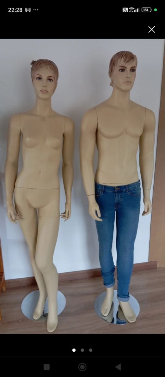 Maniquí, varios modelos