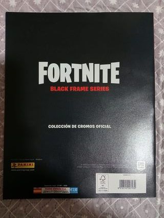 Álbum de cromos Fornite