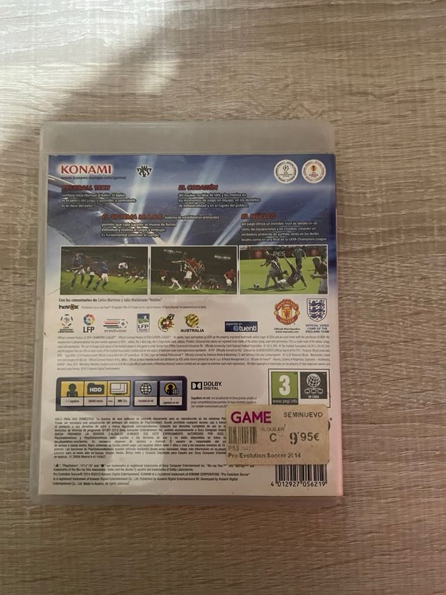 PES 2014 para la play station 3 