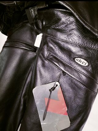 Mono de cuero mujer para moto