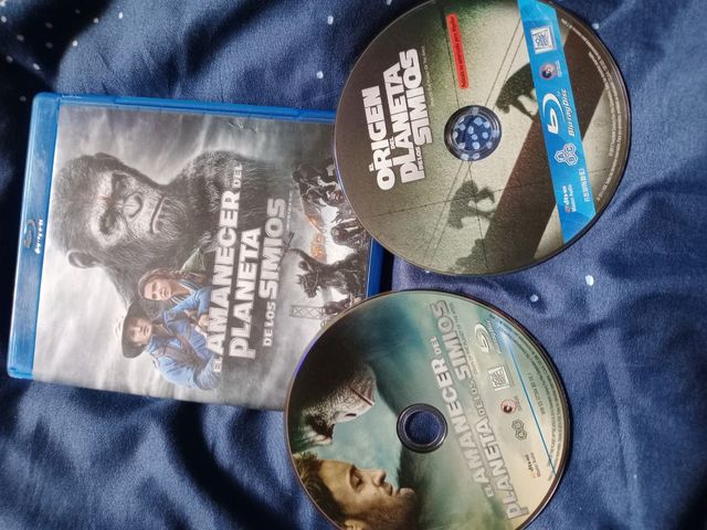 Pack Planeta de los simios blue ray