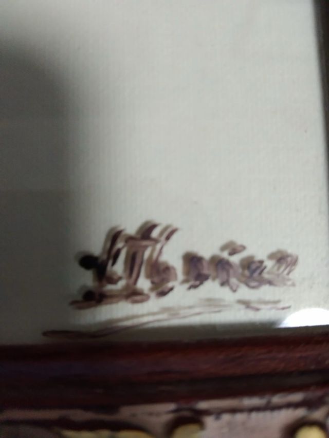 Cuadros florales pintados a mano