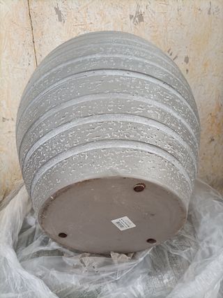 Vaso Lousada Sand Diametro 35cm Ceramica