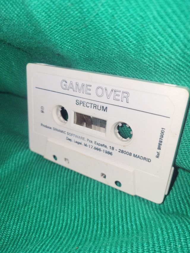 Juego epectrum game over