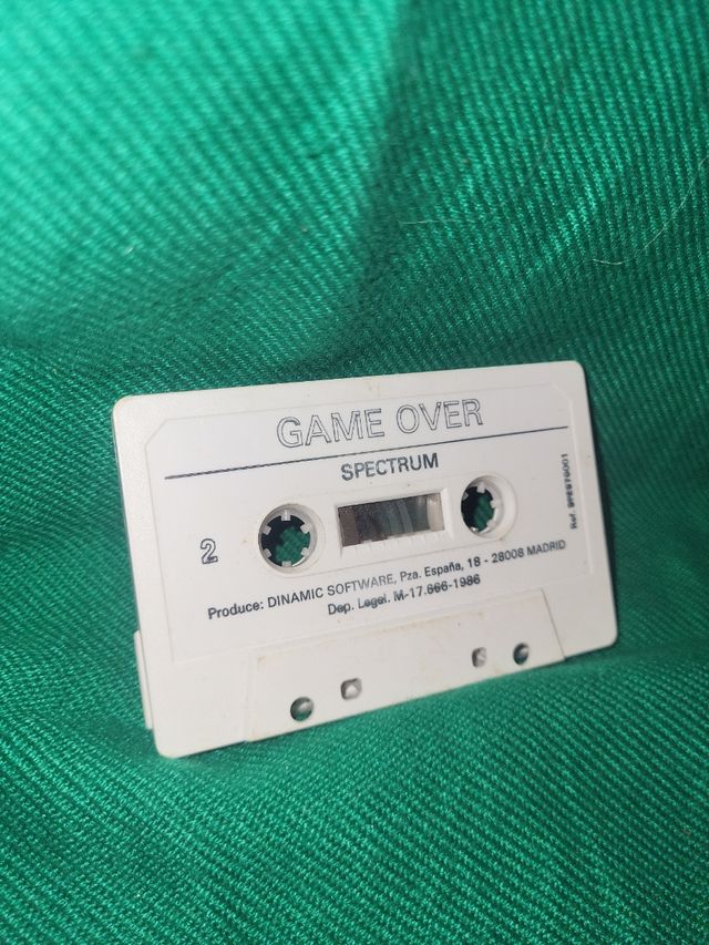 Juego epectrum game over