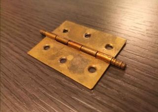 Lote Antiguas Bisagras Laton