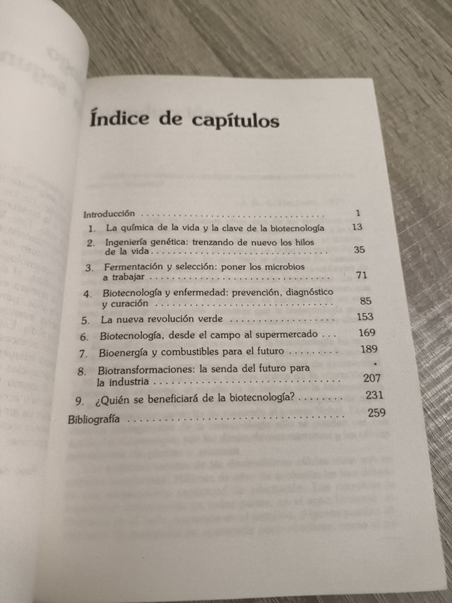 Biotecnología, de Steve Prentis