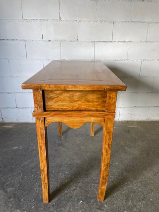 ✅consola antigua marqueteria RESTAURADA