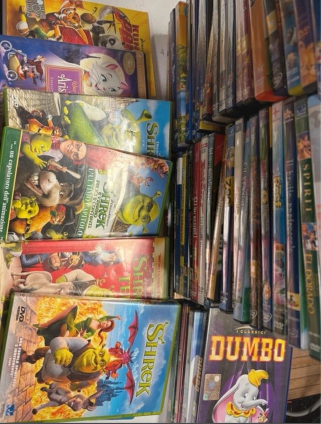 Lotto 59 Custodie DVD Film d’Animazione no dvd