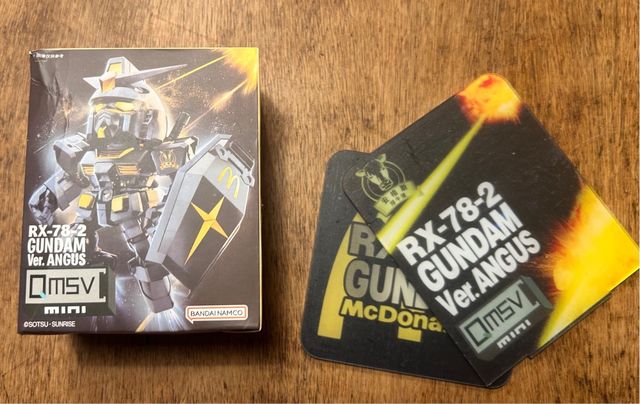 McDonalds Gundam Ver Angus