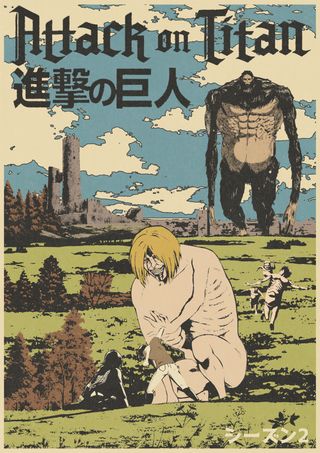 Attack on Titan Poster (Shingeki no Kyojin)