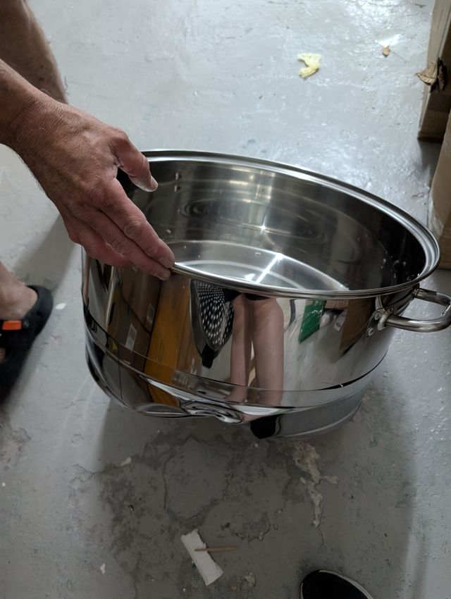 Vaporera eléctrica de gran capacidad