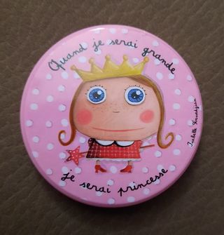 Specchietto da borsetta bimba
