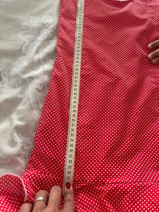 Traje flamenca niña. Largo total 1.26 cm