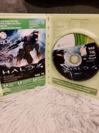 Halo 4 xbox 360 UK - 2CD