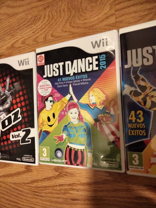 Wii juegos wii, tres juegos ➕ wii consola blanca