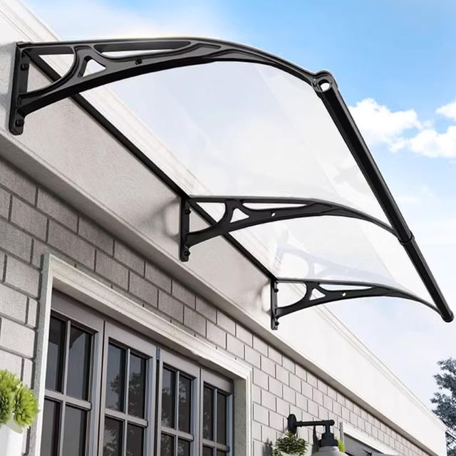 Posto auto coperto per porte in lega di alluminio