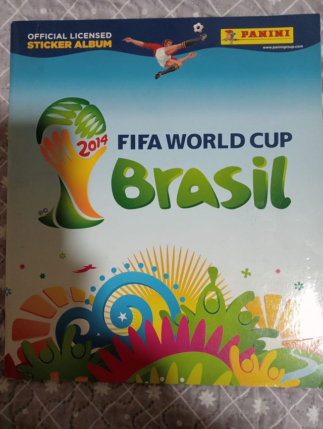 Álbum Mundial Brasil 2014.