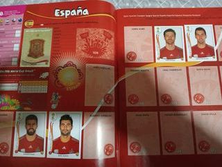 Álbum Mundial Brasil 2014.