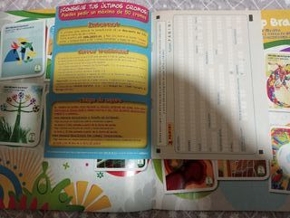 Álbum Mundial Brasil 2014.