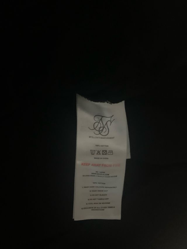 sudadera negra siksilk messi