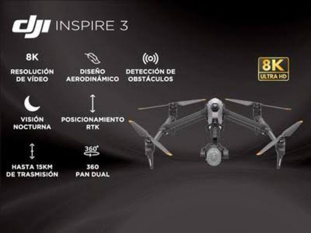 Drone Dji inspire 3 New 8k Professional New