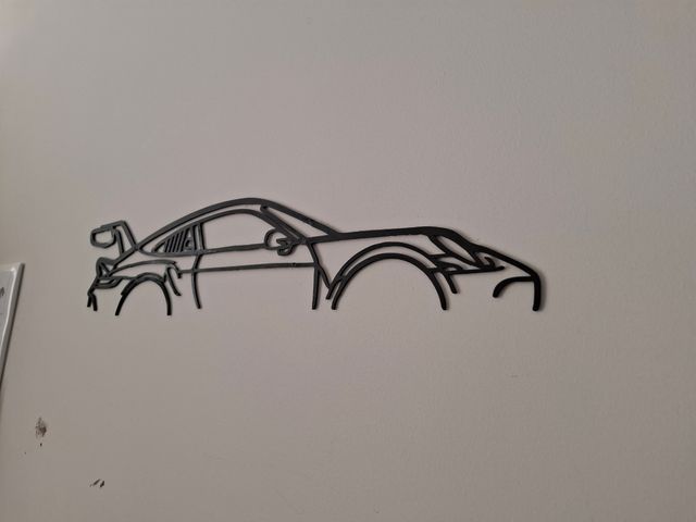 Porsche 911 GT3 RS decoración en 3D