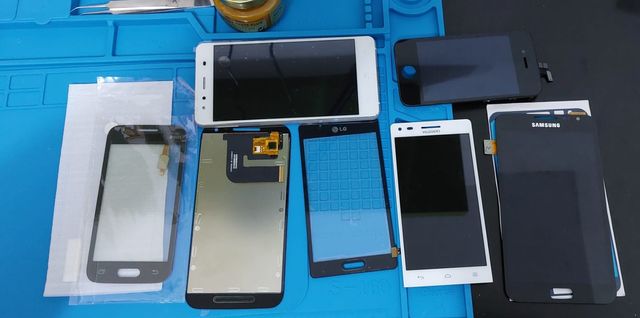 lote 9 pantallas moviles