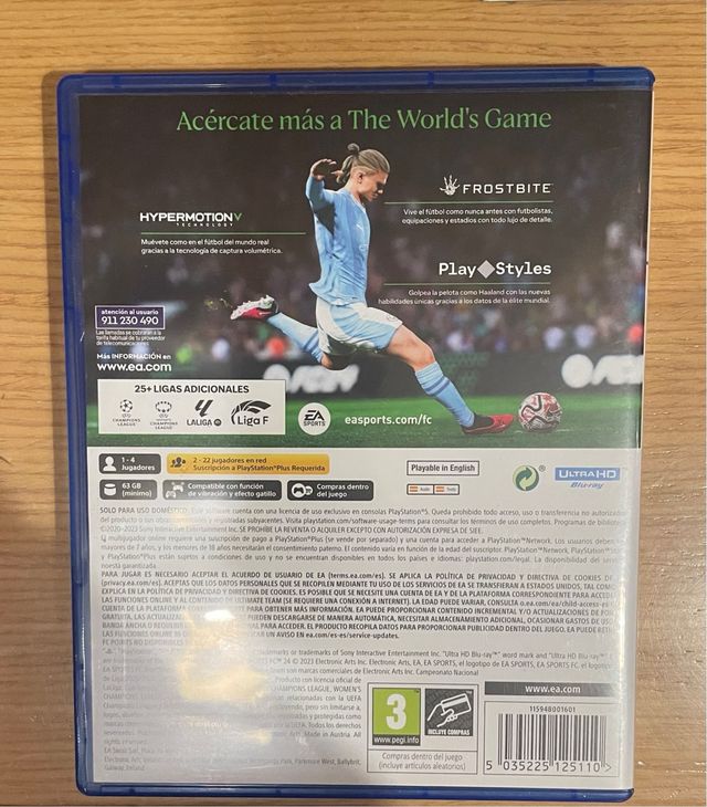 Juego fc24 ps5