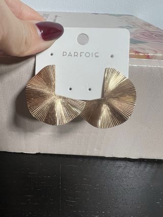 Pendientes dorados Parfois
