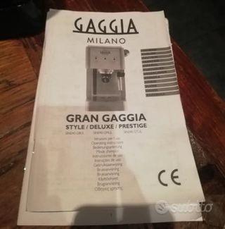 Macchina da caffè Gaggia Deluxe