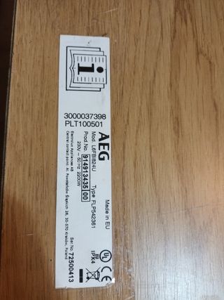 Resistencia de calentamiento AEG 6000