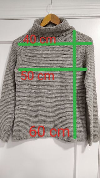 Jersey cuello alto Bershka M