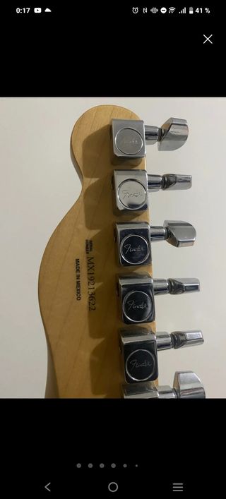 Guitarra Fender Telecaster Mexico 