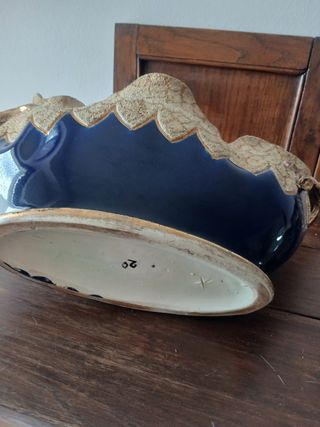 2 vasi con ciotola Vintage anni 40