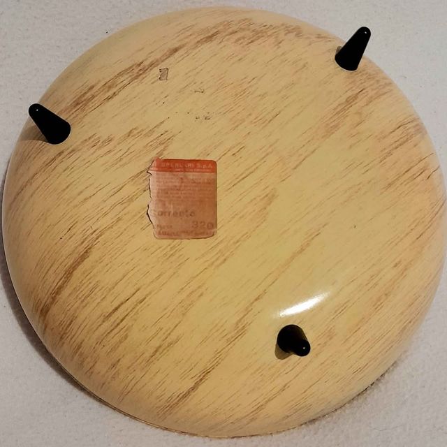 Design anni 60: scatola metallo caramelle Sperlari