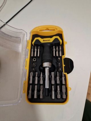 Juego de destornillador de carraca