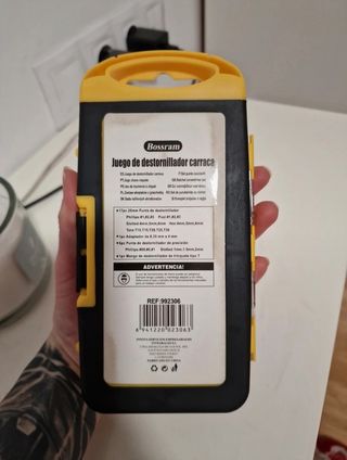 Juego de destornillador de carraca