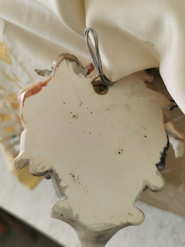 Acquasantiera in resina 2 Angeli