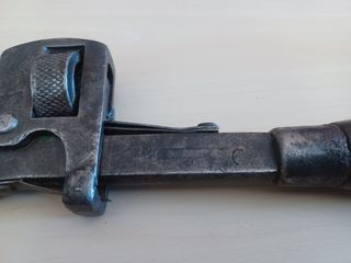 Llave antigua 10" tipo Stillson. Herramientas