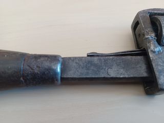 Llave antigua 10" tipo Stillson. Herramientas