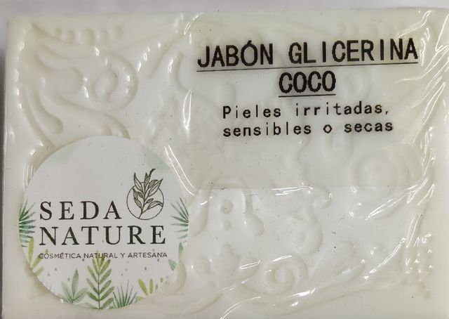JABÓN GLICERINA VEGETAL SIN SILICONAS.