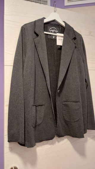 Chaqueta blazer americana gris Canda talla 46