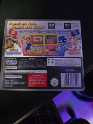 Juego Mario y Sonic 