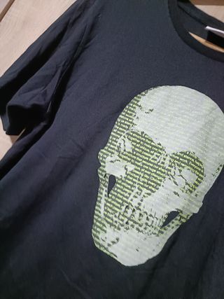 Camiseta calavera dark emo chico