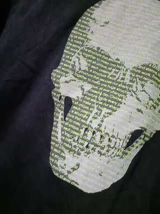 Camiseta calavera dark emo chico