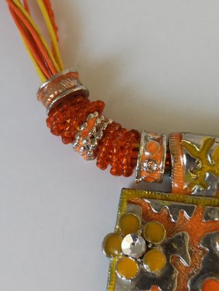 Conjunto de collar y pendientes Vintage 