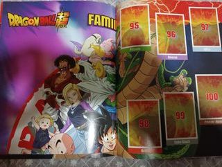 Álbum Cromos Dragon Ball Súper.