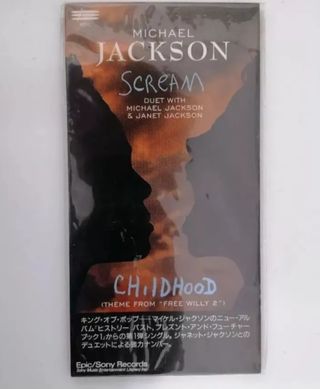 MICHAEL JACKSON AND JANET JACKSON-SCREAM -CD SINGL
